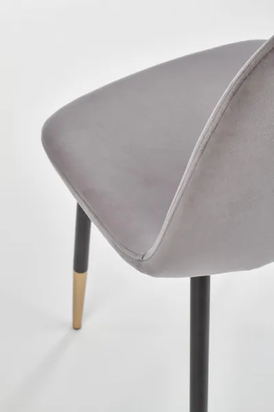 HALMAR Designová stolička Suzzie sivá