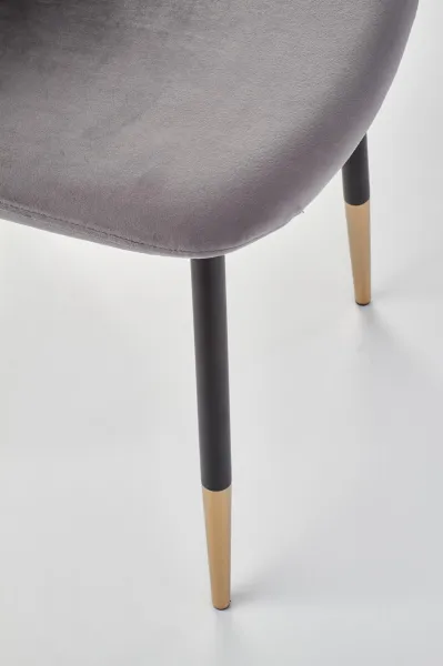 HALMAR Designová stolička Suzzie sivá