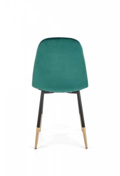 HALMAR Designová stolička Suzzie tmavozelená