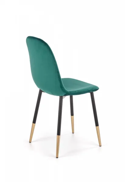 HALMAR Designová stolička Suzzie tmavozelená