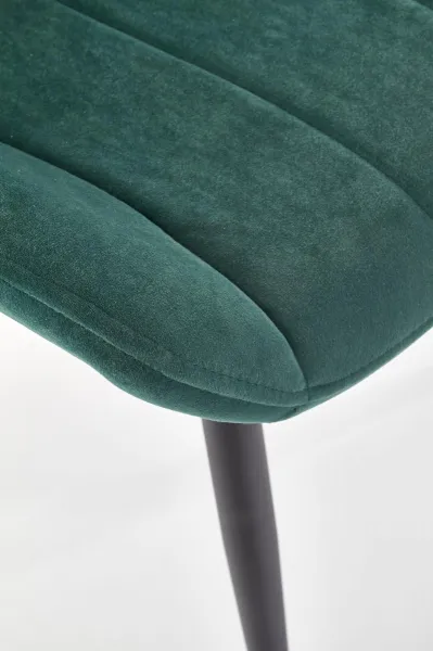 HALMAR Designová stolička Minna tmavozelená