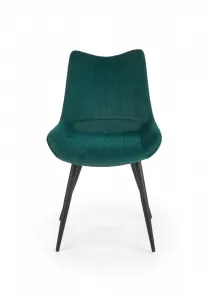 HALMAR Designová stolička Minna tmavozelená