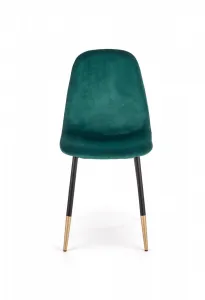HALMAR Designová stolička Suzzie tmavozelená