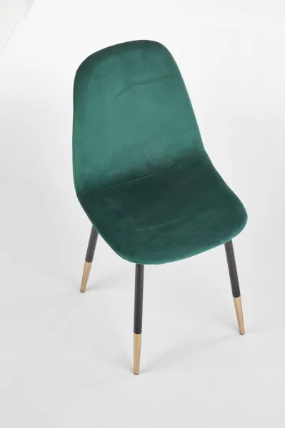 HALMAR Designová stolička Suzzie tmavozelená
