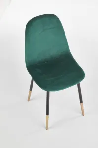 HALMAR Designová stolička Suzzie tmavozelená