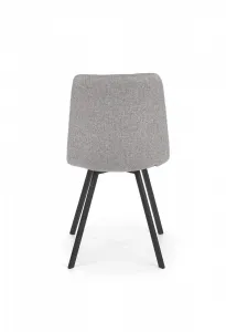 HALMAR Designová stolička Chlorett sivá