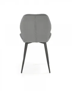 HALMAR Designová stolička Noel sivá