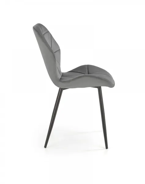 HALMAR Designová stolička Noel sivá