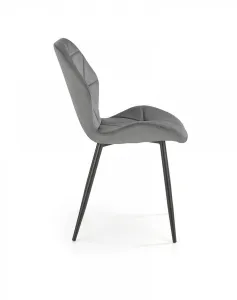 HALMAR Designová stolička Noel sivá