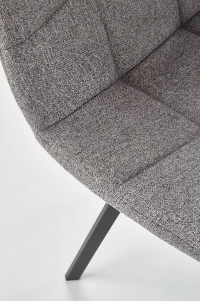 HALMAR Designová stolička Chlorett sivá