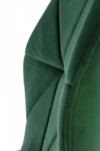 HALMAR Designová stolička Noel tmavo zelená