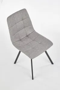 HALMAR Designová stolička Chlorett sivá