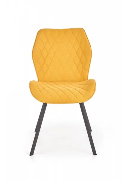 HALMAR Designová stolička Eviana horčicová