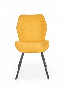 HALMAR Designová stolička Eviana horčicová