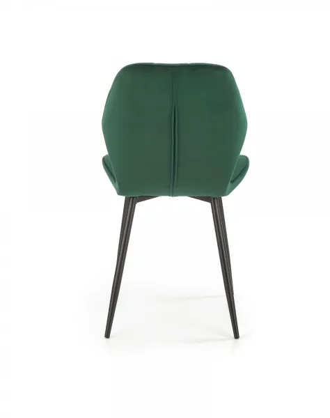HALMAR Designová stolička Noel tmavo zelená