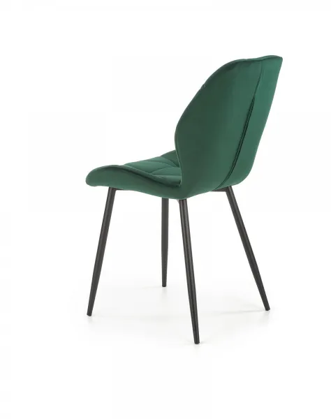 HALMAR Designová stolička Noel tmavo zelená