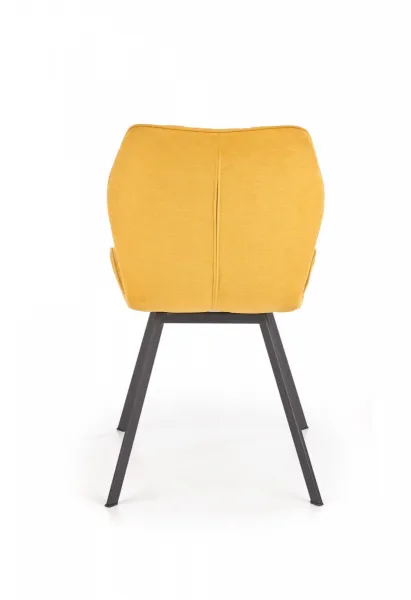 HALMAR Designová stolička Eviana horčicová