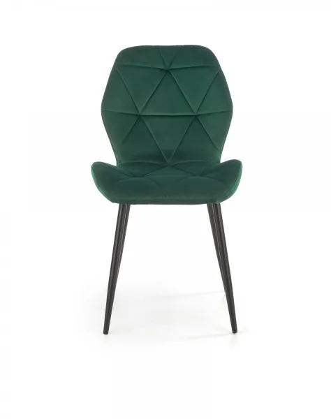 HALMAR Designová stolička Noel tmavo zelená
