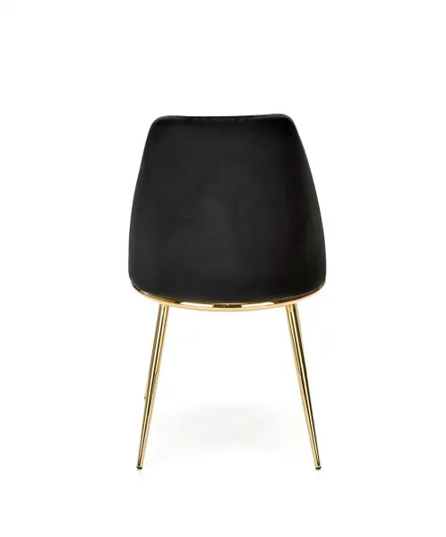 HALMAR Designová židle GLAMOUR K460 černá