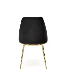 HALMAR Designová židle GLAMOUR K460 černá