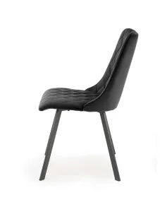 HALMAR Designová židle K450 černá