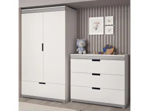 Kocot kids Detská komoda Tomi 100 cm biela