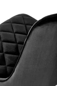 HALMAR Designová židle K450 černá