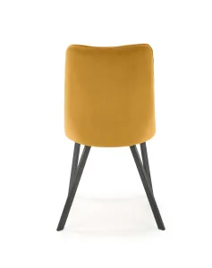 HALMAR Designová židle K450 hořčicová
