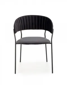 Jedálenská stolička K426 Halmar Čierna