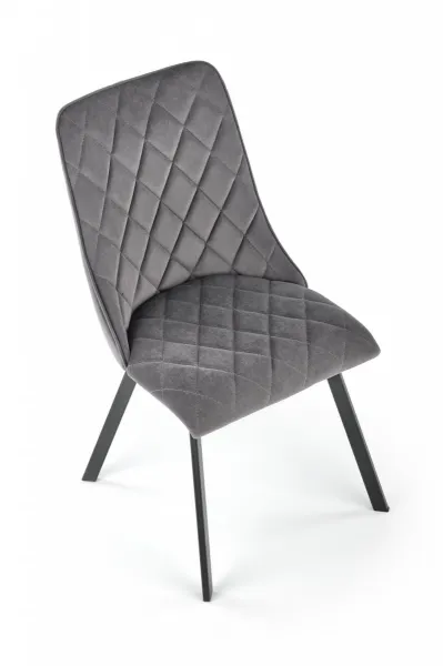 HALMAR Designová židle K450 šedá