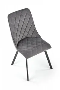 HALMAR Designová židle K450 šedá