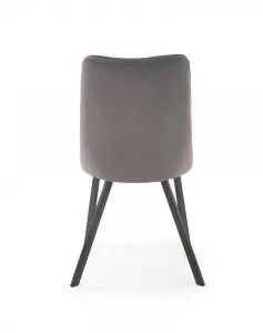 HALMAR Designová židle K450 šedá