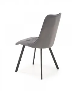 HALMAR Designová židle K450 šedá