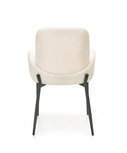 HALMAR Designová židle K477 krémová