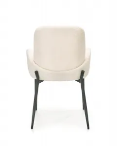 HALMAR Designová židle K477 krémová