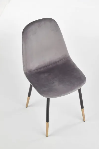 HALMAR Designová stolička Suzzie sivá