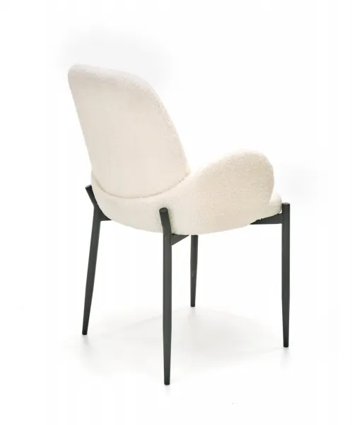HALMAR Designová židle K477 krémová