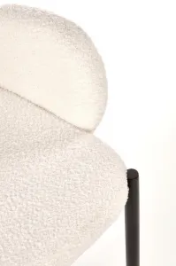 HALMAR Designová židle K477 krémová
