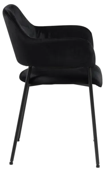 Actona Designová stolička Lima čierna