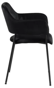 Actona Designová stolička Lima čierna