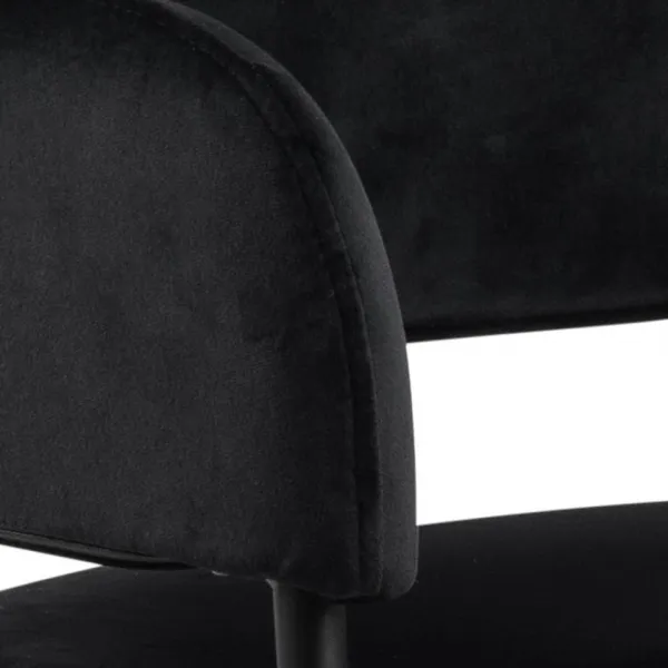 Actona Designová stolička Lima čierna