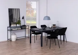 Actona Designová stolička Lima čierna