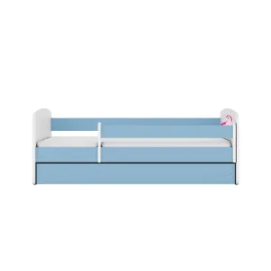 Kocot kids Detská posteľ Babydreams jednorožec modrá, varianta 80x180, se šuplíky, s matrací