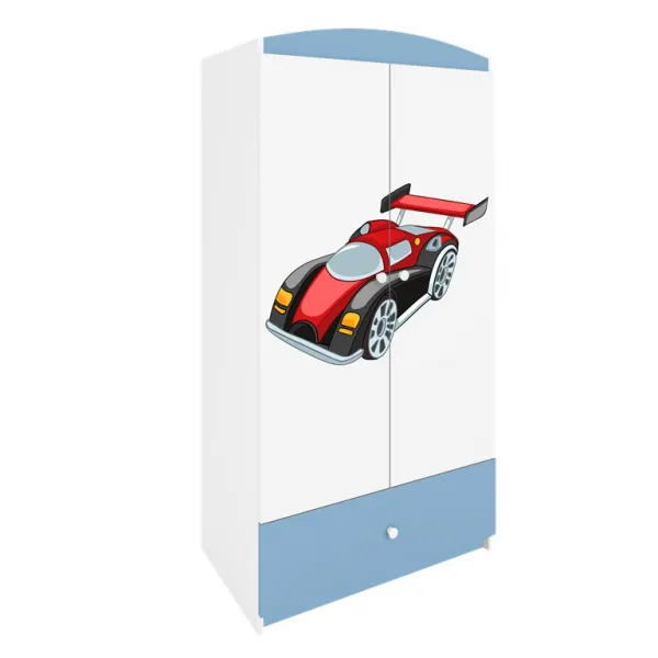 Kocot kids Detská skriňa Babydreams 90 cm formula modrá