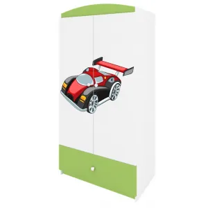 Kocot kids Detská skriňa Babydreams 90 cm formula zelená