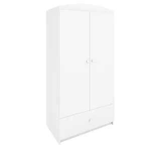 Kocot kids Detská skrinka Babydreams 90 cm biela