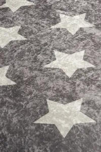 Conceptum Hypnose Detský koberček Stars 140x190 cm sivý