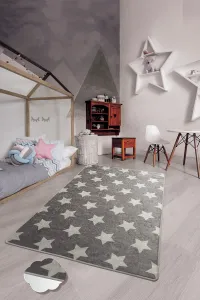 Conceptum Hypnose Detský koberček Stars 140x190 cm sivý