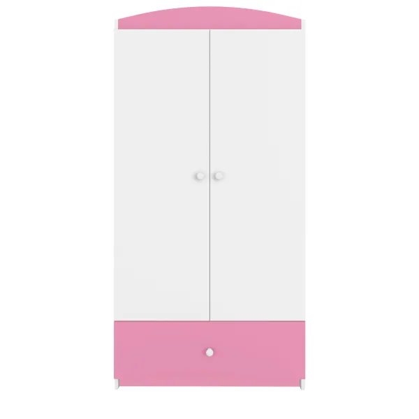 Kocot kids Detská skriňa Babydreams 90 cm ružová