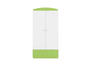 Kocot kids Detská skriňa Babydreams 90 cm zelená